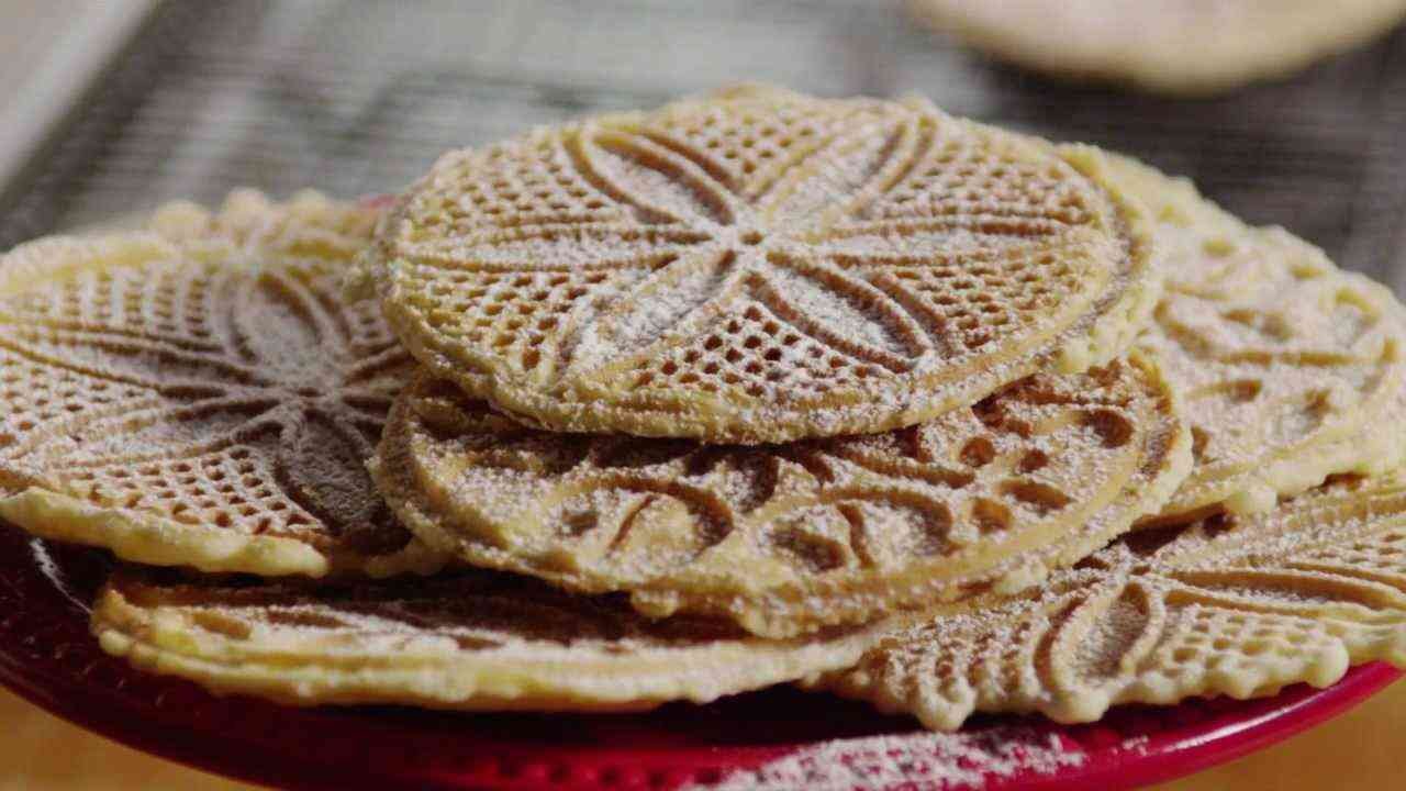 Vegan Pizzelle Recipe - Vegan Recipes